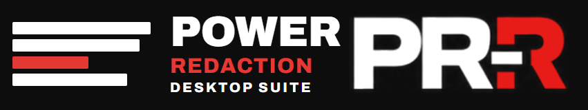 Power PRR Redaction Desktop Suite